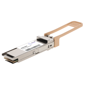 Photo d'un transceiver QSFP28 100G