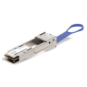 Photo d'un QSFP+ transceiver